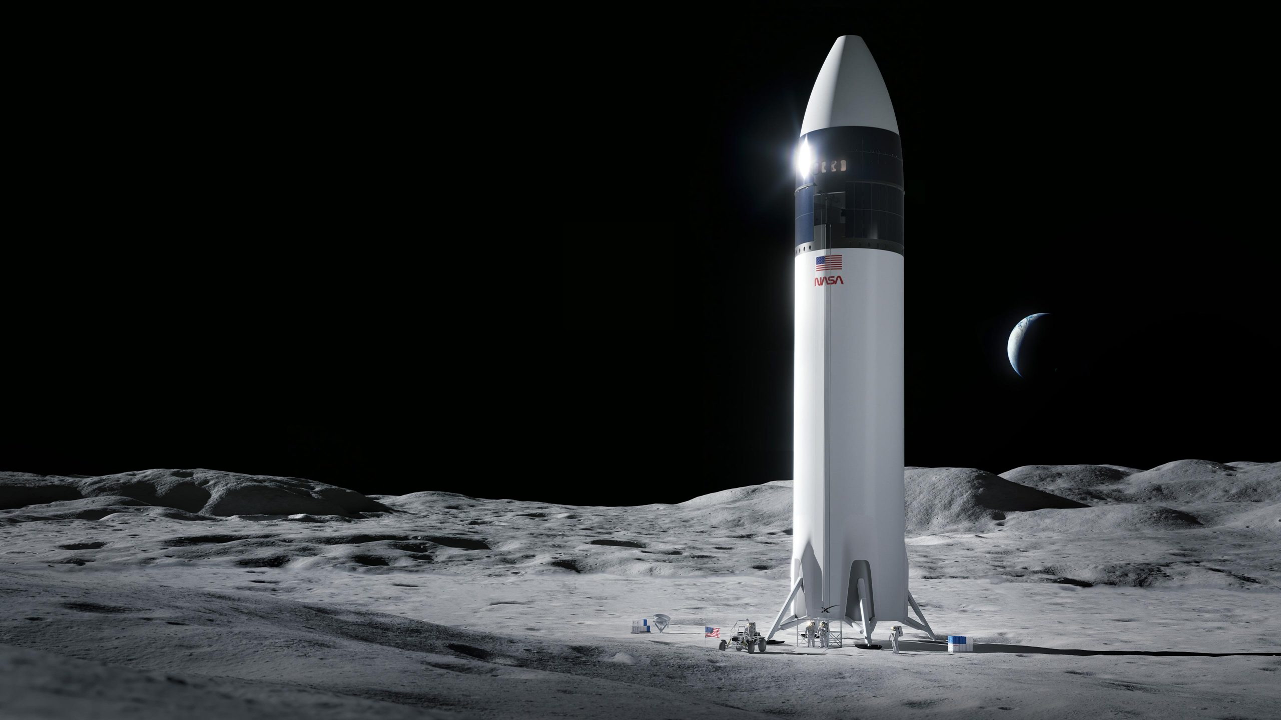 נאס"א ו-SpaceX בחנו בהצלחה את מערכת העגינה ל-Lunar Lander של Starship