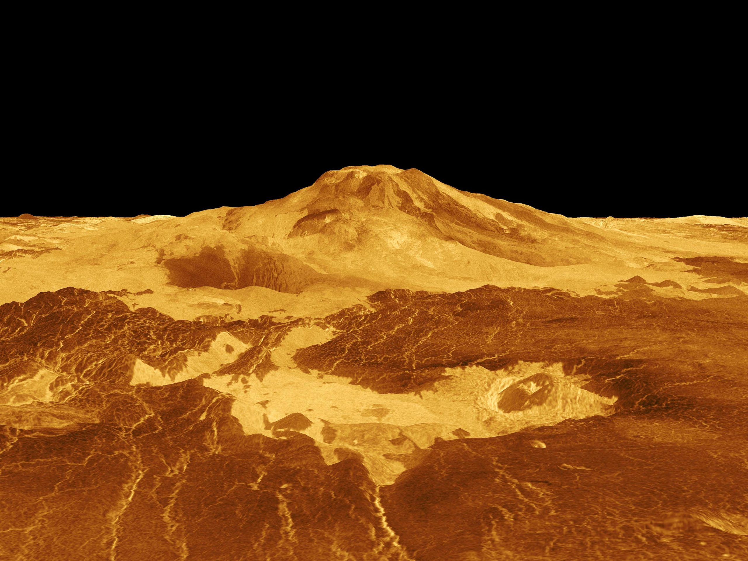 ונוס מתפרץ: פעילות געשית טריה נחשפה בנתוני מגלן של נאס"א