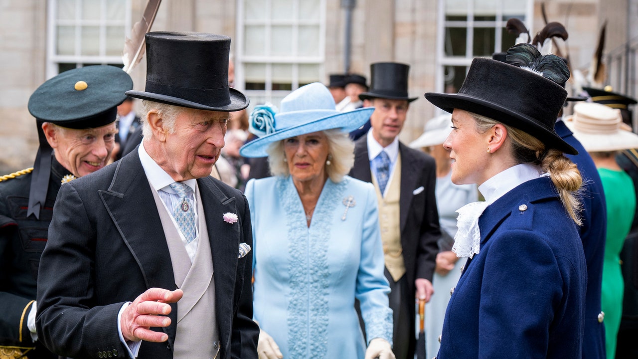 המלך צ'ארלס והמלכה קמילה מארחים מסיבת גן ל-8,000 אנשים במהלך טיול מהיר לסקוטלנד