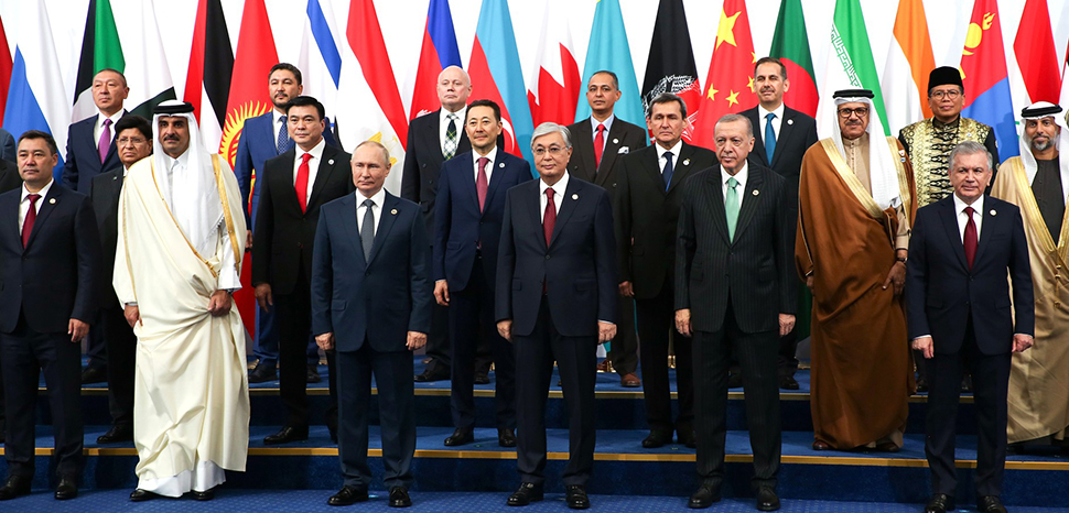 CICA leaders summit; modified; cc http://en.kremlin.ru/events/president/news/69587